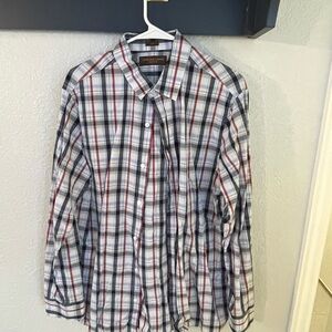 Joseph Abboud Multicolor Plaid Button Down Shirt